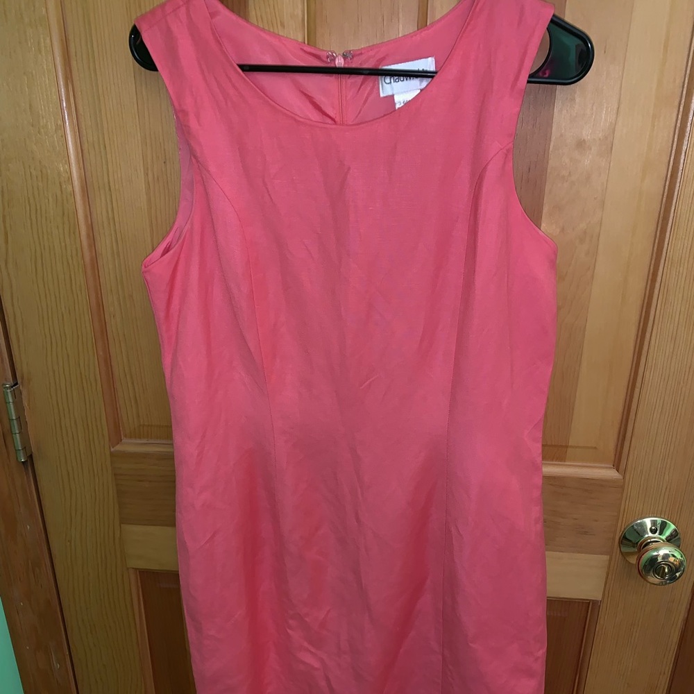 Pink Fitted Dress